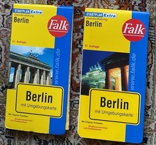 2x FALK EXTRA CityMap Plan