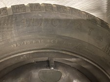 4x Winterräder VW POLO 6R SKODA FABIA SEAT IBIZA 6J 175/70R14 CONTINENTAL Reifen