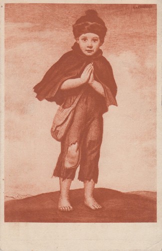 Künstler postkarte ludwig - postkarte,