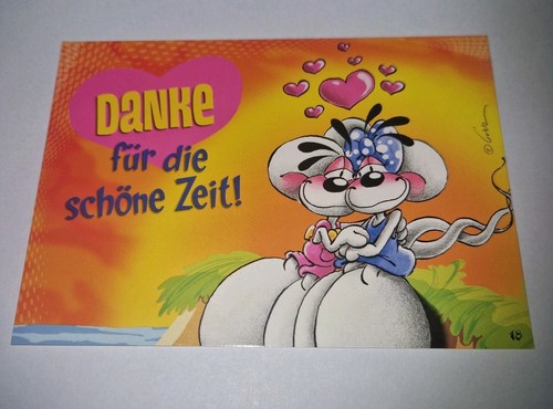 Diddl postkarte wow - diddl,
