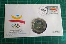 Numisbrief Spanien / Barcelona
