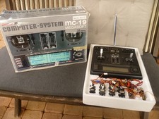 Graupner Computer System MC-19 Megasoft Sender Fernsteuerung 35 MHz mit OVP