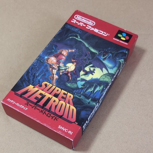 Super metroid komplettset - super,