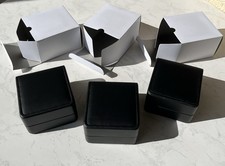 Uhrenboxen Schwarz 3 Stück 