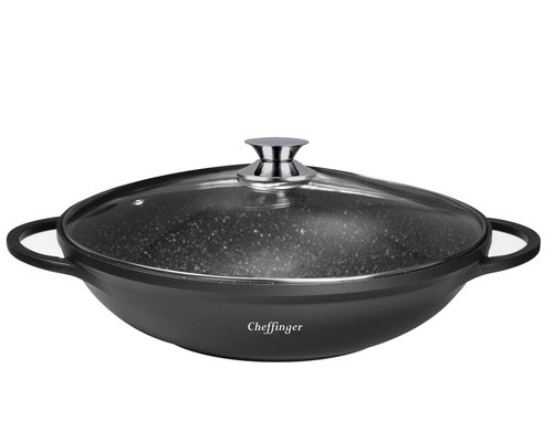 China wok 36cm aluguß - wok,