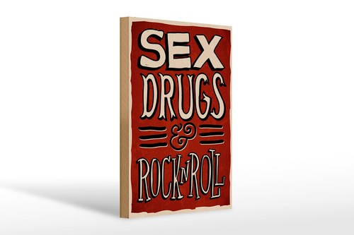 Holzschild spruch 20x30 - cm, sex