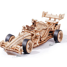 ROKR 3D Puzzle Formel 1 Rennwagen Holz Modell Mechanisches für Erwachsene Kinder