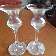 Kerzenhalter Kristall Rosenthal Classis Rose Monbijou Kerzenständer Gläser