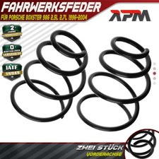 2x Federn Fahrwerksfeder