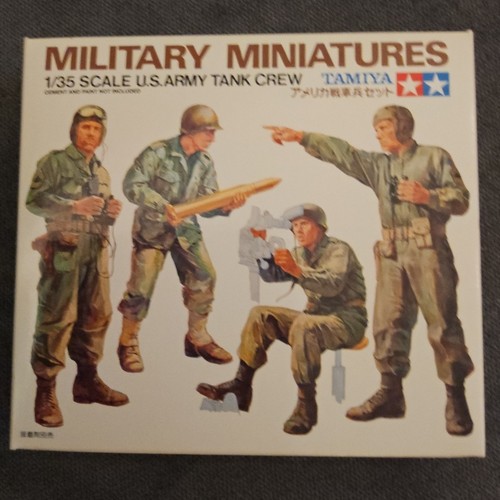 Tamiya army tank - tamiya, crew