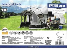 Fritz Berger Reisevorzelt