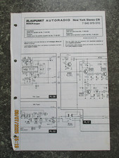 BLAUPUNKT - Autoradio  New York Stereo CR   Schaltbild