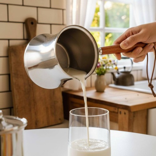 Edelstahl milchkännchen latte - edelstahl-milchkännchen,