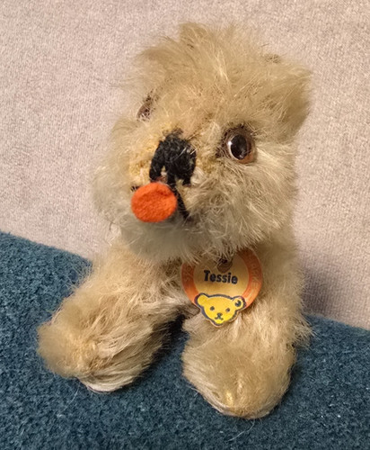 Steiff hund tessie - hund, 1310,00