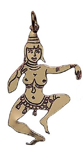 Shakti messing amulett - 25,