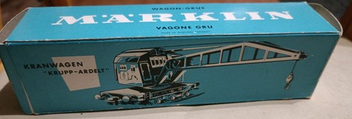 Märklin 4611 kranwagen - märklin, krupp