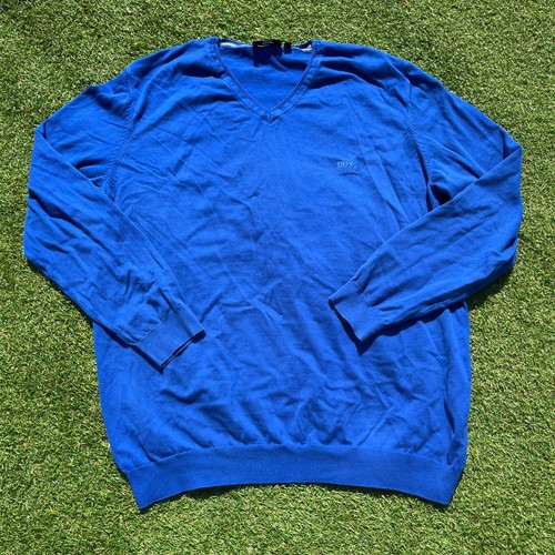 Hugo boss pullover blau - hugo,
