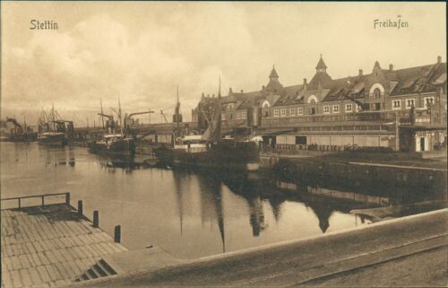 Ansichtskarte stettin 1910 - ansichtskarte, um