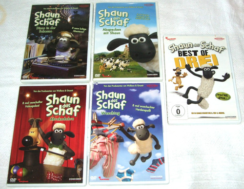 Verschiedene dvd shaun das - 5, "shaun
