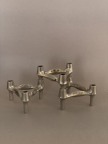 Stoff nagel kerzenständer - stoff,