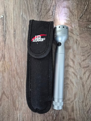Led lenser taschenlampe silber - led,