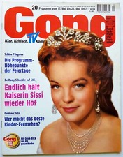 Gong 1997 37 Romy Schneider Kaiserin Sissi Katharina Böhm TV Radio Programm VdRF