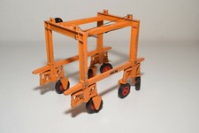 A31 1:50 GESCHA PEINER PPH 30 CONTAINER CRANE ORANGE GOOD CONDITION