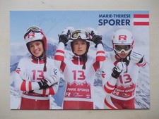 Marie-Therese Sporer Ak Ski Alpin Olympia Wintersport Österreich rar