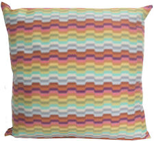 MISSONI HOME Kissen 15% Seiden  OEKO TEX  40x40cm chevrons LESOTHO 140
