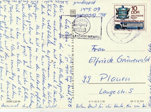 Ddr suhl maschinenstempel - ddr,,