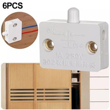 Kleiderschrank Schrank elektrische Lichtschalter 6er Set Schließer Schranktür