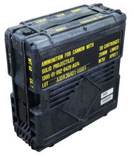 US Munitionskiste schwarz Kunststoff wasserdicht M910 Composite Case