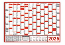 XXL Wandkalender DIN A0 2026