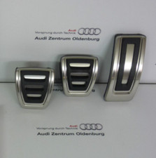 Original Audi Pedalkappen, Edelstahl Pedalkappen, Audi A1/A3/Q2/Q3