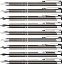10x Metall Kugelschreiber Premium Set 10 Stück Sonderpreis Lagerräumung