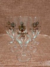 Herforder Exclusiv Pokal 6x 0,3 l Glas Gastro Bierglas Tulpe altes Logo Premium