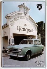 Blechschild Peugeot 403 - 30 x