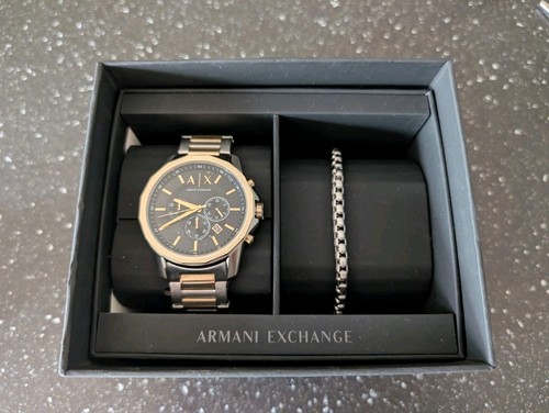 Armani exchange herrenuhr set - armani,