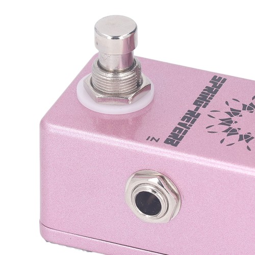 Spring reverb effect pedal - spring,