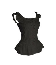 Mittelalter Magd Gothic Bluse