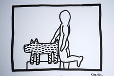 Keith Haring Lithographie in
