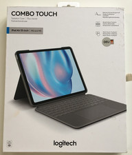 LOGITECH Combo Touch iPad Air 13 Zoll (M2 and M3) Tastatur-Case Graphite