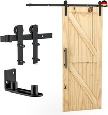 Signstek Schiebetür Komplettset - Holzschiebetür Scheunentür Schiebetürbeschlag 