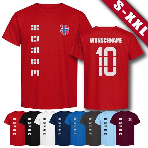 Norwegen norge shirt trikot - norwegen, t-shirt