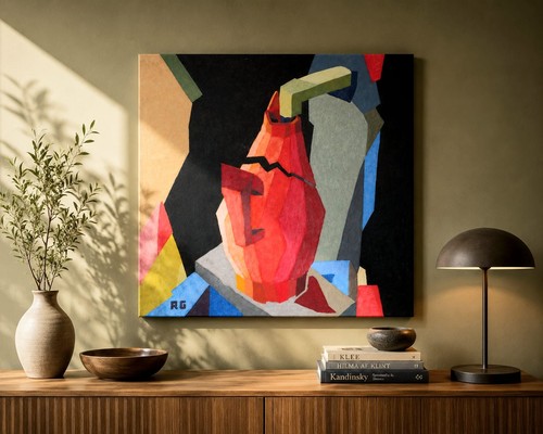 Gemälde acryl auf - acryl, leinwand