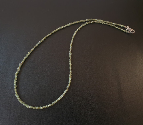 Roh diamant kette - roh,