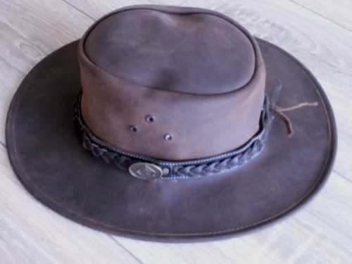 Cowboy lederhut von scippis - cowboy-lederhut,
