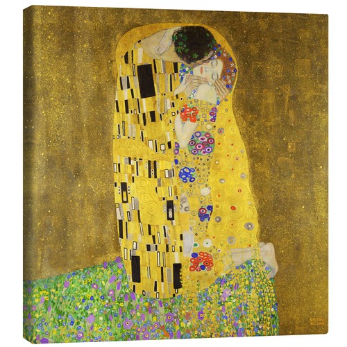 Leinwandbild der kuss gustav - kuss,