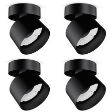 SAMU Aufbauleuchte Aufbauspot Aufbaustrahler schwarz schwenkbar drehbar GX53