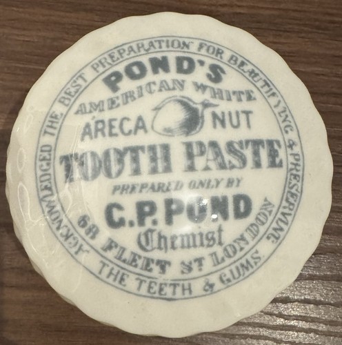 Porzellan zahnpasta dose - zahnpasta-dose,